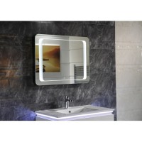 Огледало за баня LED с нагревател, 60х75 см